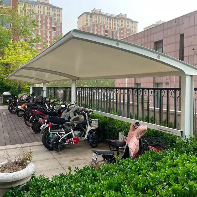 瑞昌市膜结构电动车棚